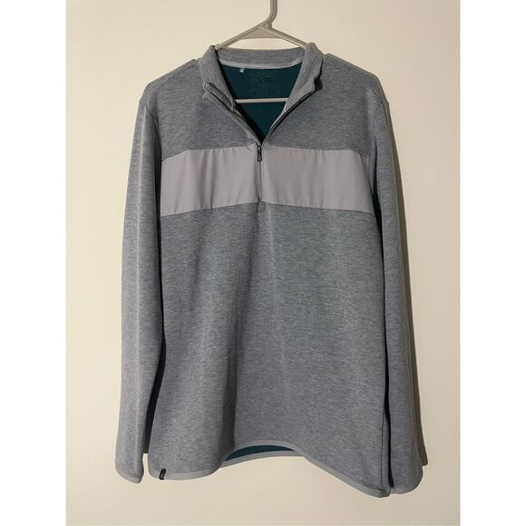 Adidas Other - Adidas Men’s Medium Gray Basic Outdoor Sweater Quarter Zip